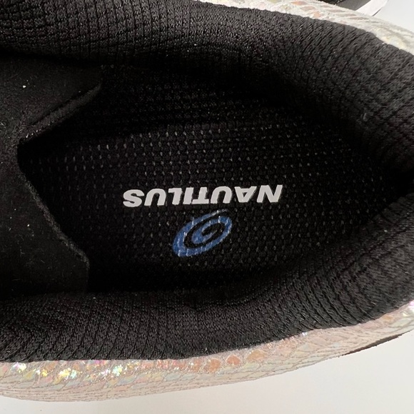 NWT Nautilus Spark Oxford Safety Shoe Womens 8.5 White Iridescent Workwear N1075 - Picture 6 of 11